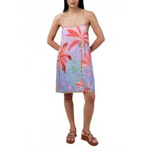 NEW OLLARI azalia mini dress in miami palm